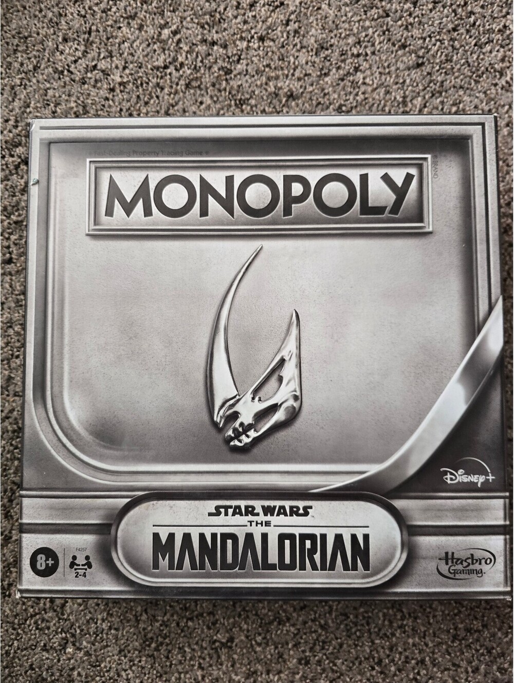 Monopoly Star Wars The Mandalorian Edition Board Game Complete Like New